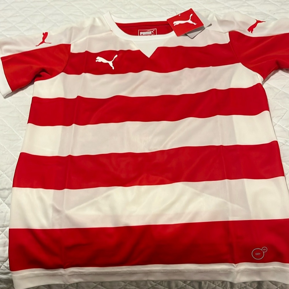 Puma Youth Hoop Shortsleeved Soccer Jersey